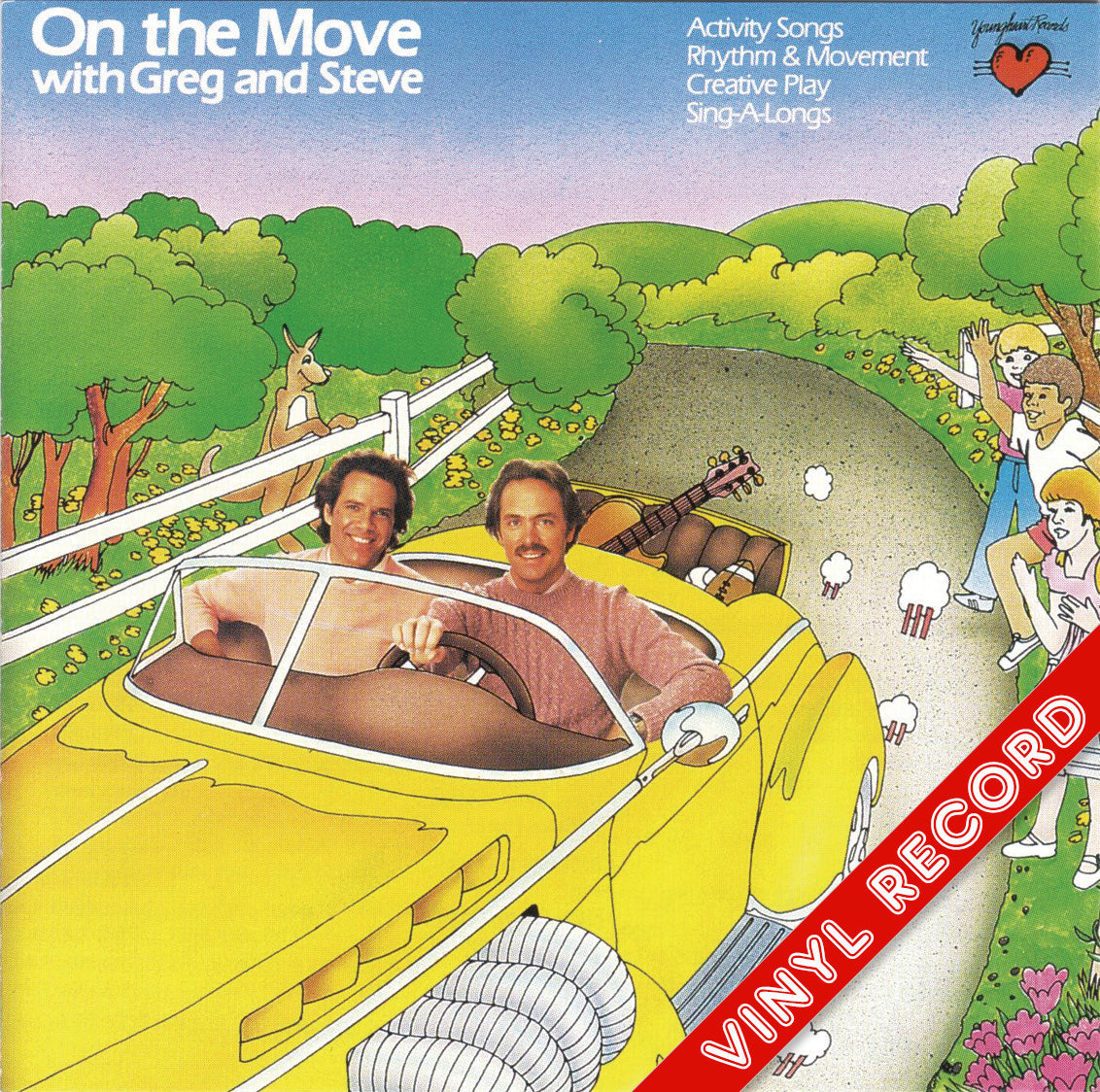 On The Move - Vinyl Record Cover