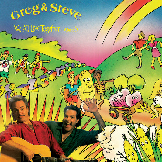 Greg & Steve We All Live Together Vol 5 CD Cover